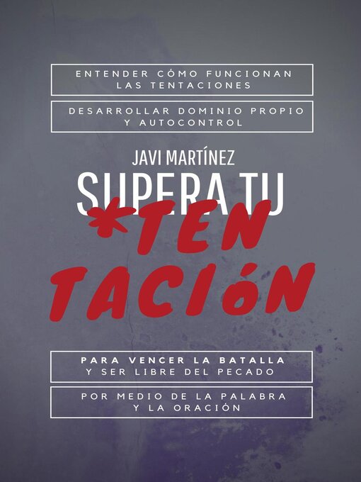Title details for Supera Tu Tentación by Javi Martínez - Available